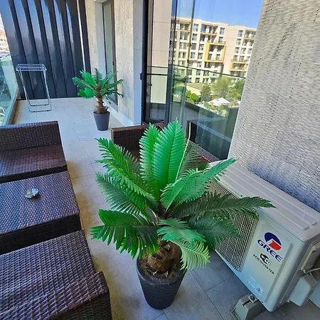 Pe Malul Marii In Seaview Mamaia Nord Lägenhet